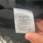 Sam Edelman Striped Tweed Mini Skirt 4 Black Red Fringe Hem Preppy Academia Photo 8