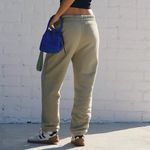 Free People #33 NWT A Cut Above Slim Joggers in Sage Stone Photo 3