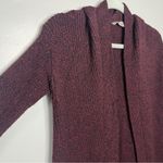 Athleta  Maroon Open Front Cardigan Photo 4