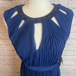 Adrianna Papell  Women’s NWT Formal Evening  Shirred Necklace Dress Size 6 Photo 1
