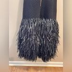 NWT Aje Exclusive Rushes Raffia Ribbed Midi Dress Black Size XS Photo 6