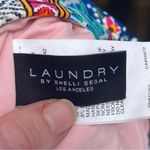 Laundry by Shelli Segal Multicolor Tie Front Bikini Top Size S Photo 2