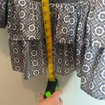 Significant Other Hedi Medallion Smocked Mini Dress Size 10 Gray Photo 11