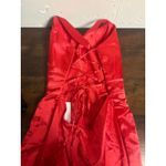 Wear Your Love Red Ruffle Gown – XS/S – Holiday Party Dress, NWT, Lace Photo 3