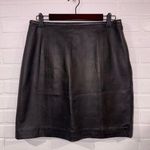 Amanda Smith Vintage 100% Sheep Napa Leather Lined Skirt in Excellent Condition Photo 0