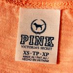 PINK - Victoria's Secret PINK Victoria’s Secret Oversized Cropped Tshirt Florescent Orange Size XSmall Photo 2
