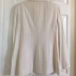 Valerie Stevens Valerie‎ Stevens petite white striped blazer jacket Photo 2