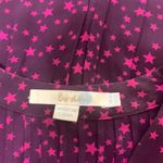 Boden starry night tie front blouse star print Size 6 Photo 6