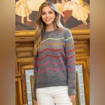 THML  Zig-Zag Stripe Sweater Photo 4