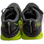 Hoka One One Arahi 3 Grey/Green Sneakers Size 9.5 Photo 2