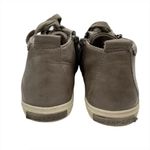 Rockport Cobb Hill Willa Mid Top Gray Brown Leather Sneakers Shoes Size 6 Photo 4