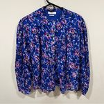 Isabel Marant EUC  Etoile Salika Puff Sleeve Floral Print Shirt size 38 US 6 Photo 1
