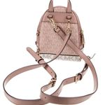 Michael Kors 🩷 mini Rhea pink tricolor convertible backpack Photo 13