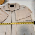 Banana Republic  Women’s Khaki Knit Long Sleeve Full Zip Pocketed Jacket Size XL Photo 5