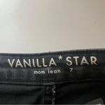 Vanilla Star Jeans Women's Black Distressed Straight Leg Jeans Photo 4