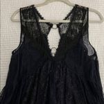 Free People NWOT Black Lace Dress Photo 3