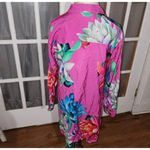 Maeve  Anthropologie Womens Pink Combo Tunic Buttondown Top Dress‎ Medium Photo 1