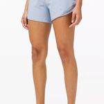 Lululemon Periwinkle Low Rise Hotty Hot Shorts 4” Photo 0