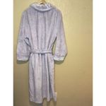 Carole Hochman Plush Lavender Robe, size Extra Large. Shawl Collar, Basket Weave Photo 3