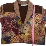 Vintage Gantos Quilted Bolero Jacket Size M Photo 3