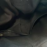 St. John  Jumbo Luxury Chain Link Quilted Leather Black Bag Photo 7