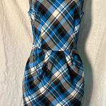 Speechless Dress Plaid Sleeveless Career Casual Blue Black White Size 5 Photo 0
