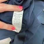 Moschino Silk Navy Blue Dress 6 Photo 5