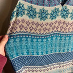 Beach Lunch Lounge Size Small Tank Dress Rayon Bohemian Morrocan Costal Blue Photo 5