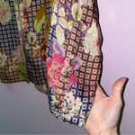 Johnny Was  Size S Silk Blouse Top Cathron Mingle Shirt Button Collar Photo 4