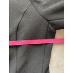 Skies Are Blue  Black Knit Open Front Blazer Jacket Cuffed Sleeves Women's Large Photo 7