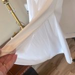 White Half Slip Midi Photo 3