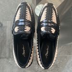 3.1 Phillip Lim Alexa Raffia & Leather Penny Loafers in Antique White/Black NEW Photo 12