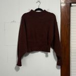 ASTR  the label Regis brown mock neck wool blend sweater medium Photo 1