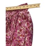 Anthropologie Pants Womens XS Pink Foral Tassel Belt Smocked Jogger Boho #MN14-3 Photo 4
