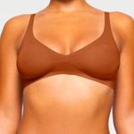 SKIMS Naked Plunge Bralette Bronze S-DD Photo 1