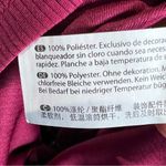 Cycle House long sleeve burgundy slanted cutout active crop top size small Red Photo 5