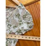 Denim & Supply Ralph Lauren Floral Dress S Boho Cottagecore Button Front White Photo 4