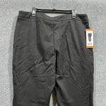 Hilary Radley  Dress Pants Womens 2XL Black Stretch Slash Pockets Formal Wide Leg Photo 7