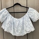 Lovers + Friends  Lace Top‎ White Photo 3