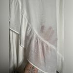 ALYX White Asymmetrical Layered Sleeveless Blouse XXL Photo 3