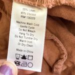 Hatch Venice Linen Blend Paper Bag Waist Pull On Pant sz 8 Photo 13