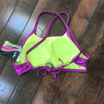 Dolfin  bikini top Purple Women’s Size S Removable cups NWT Swim Beach Vacation Photo 2