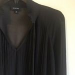 Who What Wear  XS black sheer top Photo 1