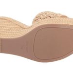 Nine West Turquoise Woven Espadrille Wedge Sandals Summer Platform Slides Sz 7.5 Photo 2