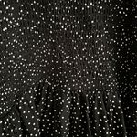 Forever 21 black and white polka dot romper with tie straps Photo 4