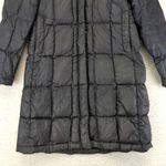 The North Face Women Black 600 Fill Down Parka Jacket Long Coat Size Small PATCH Photo 9