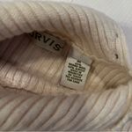 Orvis fold over turtleneck sweater oat cream wool Photo 3