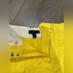J.Crew Yellow linen Shorts. Size 4. Photo 4