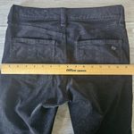 Rag and Bone High Rise Ankle Skinny Black Velvet Women's 27 Photo 7