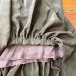 Leona by Lauren Leonard Chocolate Brown Halter Ruffle Maxi Dress Photo 12